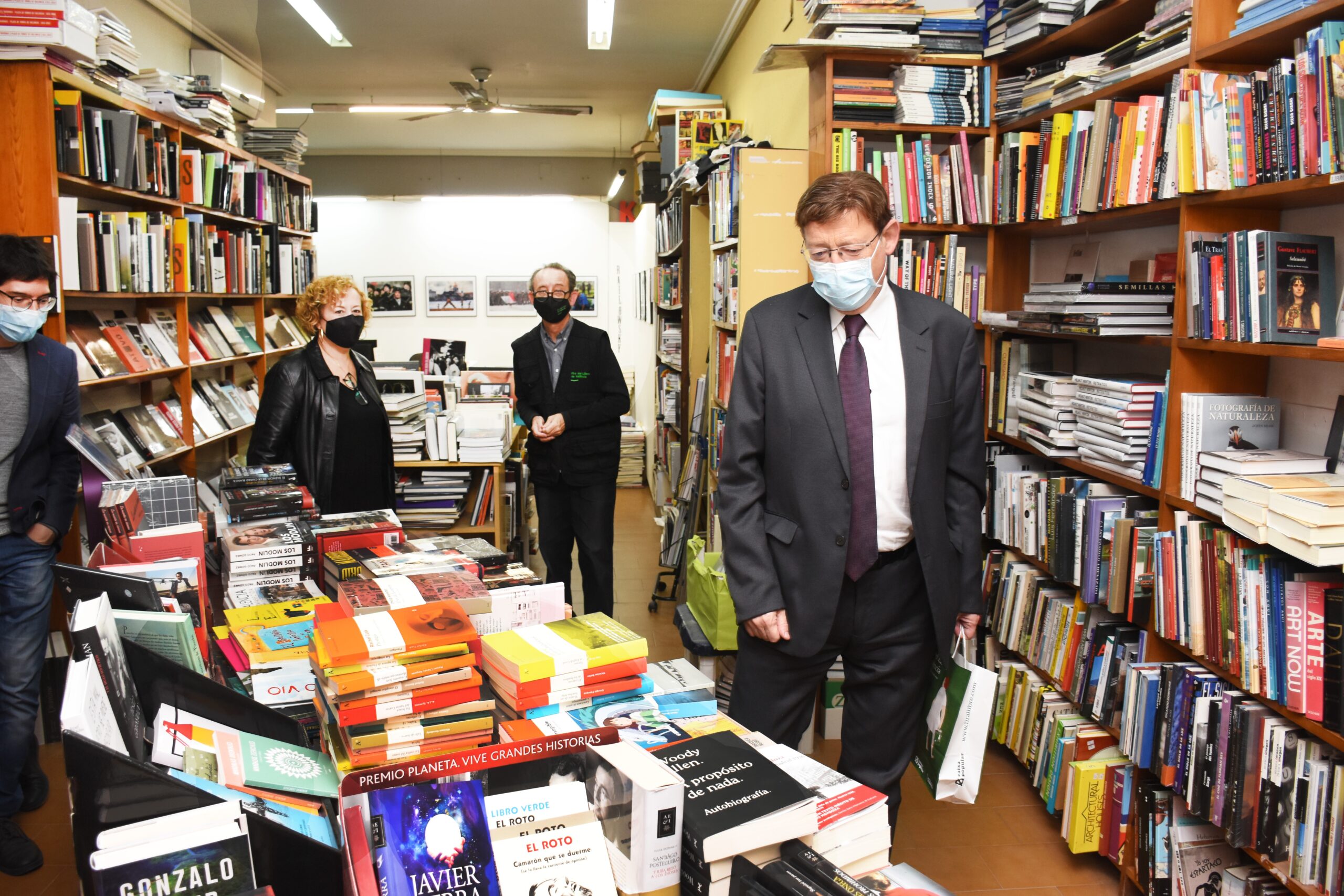 Visita President Fira del Llibre