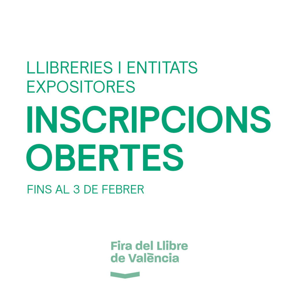Inscripcions 58a Fira del Llibre de València