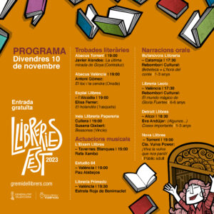 Llibreries Fest 2023 - Divendres 10